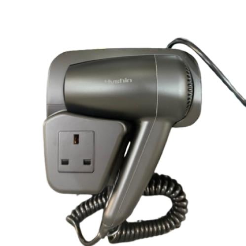 استشوار مجفف شعر فندقي اسود مطفي 1300W