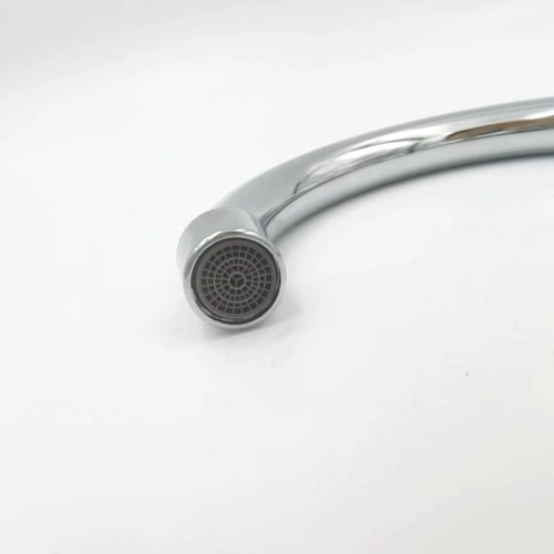 خلاط خط واحد مغسله / مجلى كروم / اسود