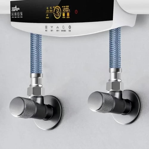 محبس زاوية مدور رمادي