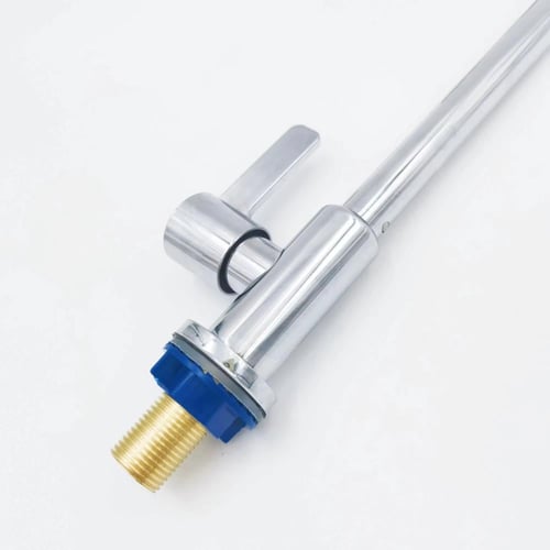 خلاط خط واحد مغسله / مجلى كروم / اسود