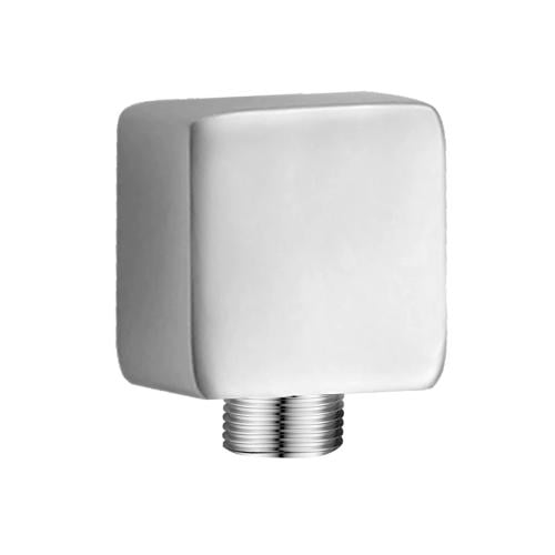 كوع مخفي كروم مطفي مربع