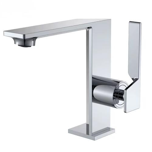 خلاط مغسلة كروم مثلاثي