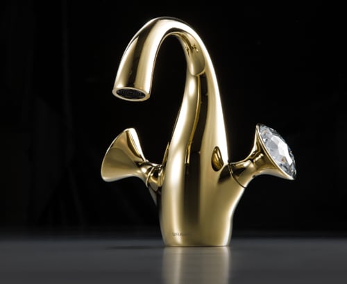 خلاط مغسلة ذهبي برافات / BRAVAT