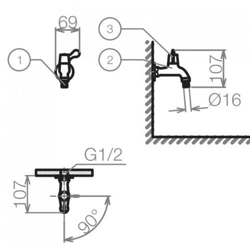 بزبوز حنفيه فيجلاسيرا / Viglacera