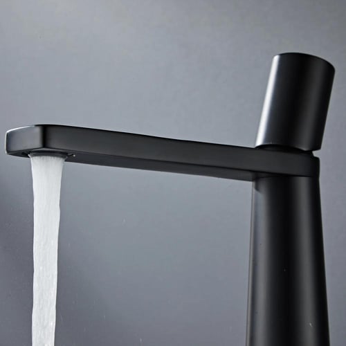 خلاط مغسله اسود موديرن