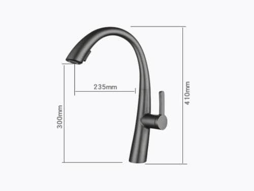 خلاط مجلى سحاب اسود