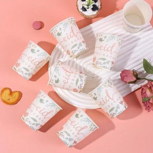 اكواب ورق للعيد مجموعة 2