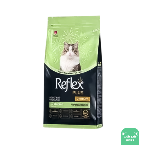ريفلكس بلس دراي فود للقطط البالغة بالدجاج للمسالك...