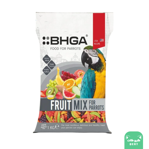 بهجه فواكهه مجففه لجميع انواع الببغاوات الكبيرة 1...