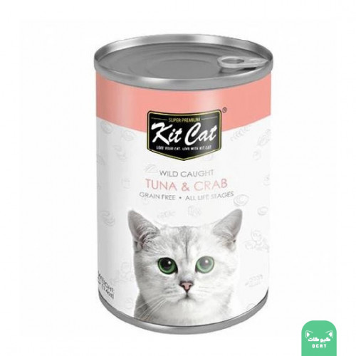 كت كات معلبات التونة والسلطعون 400غ