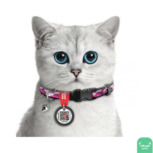 قلادة مع باركود للقطط والكلاب