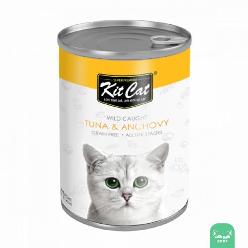 كت كات معلبات سمك التونة والأنشوجة 400غ