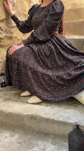 فستان كلاسيك كشميري