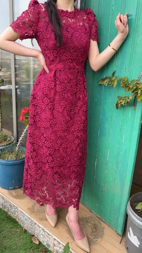 فستان بورود من الجوبير