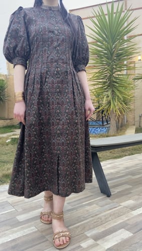 فستان أنيق من القطن