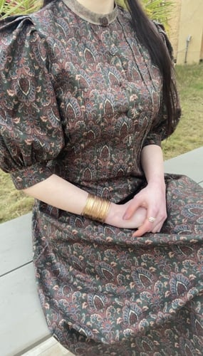 فستان أنيق من القطن