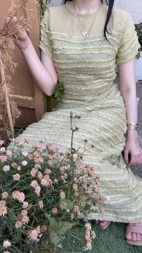 فستان من الشيفون