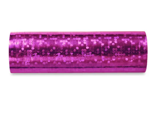 Pink glitter paper strip decoration