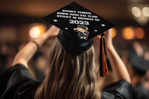 زينة قبعة التخرج