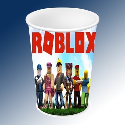 كوب ورقي روبلكس/Roblox paper cup