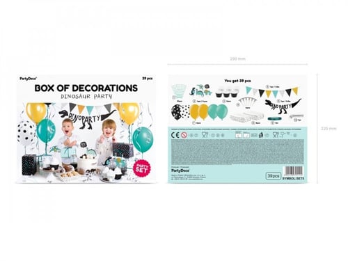 طقم حفلة ثيم الديناصور