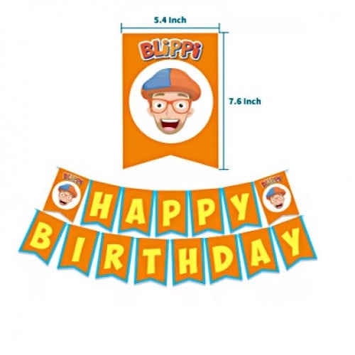 لافتة زينة بلبي /Blippi banner