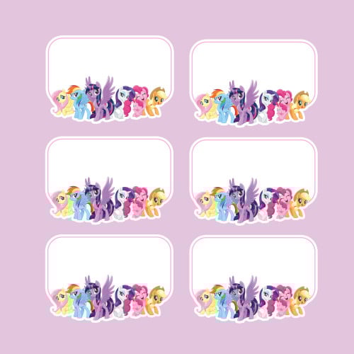 ملصقات أسم - مهرتي الصغيرة-