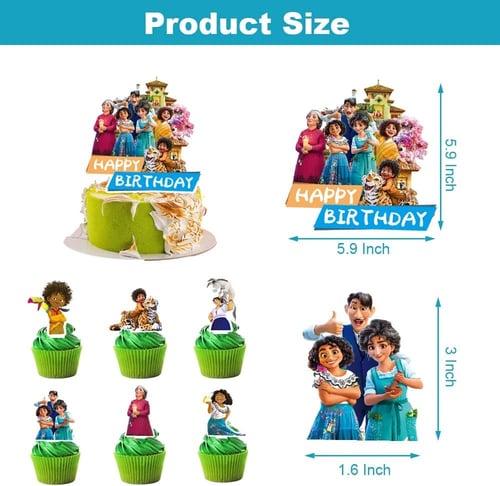 تغريسة إنكانتو مع 24 تغريسة كوب كيك