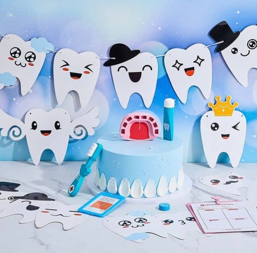 لافتة الأسنان