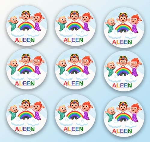 ملصق كوكو ميلون/Cocomelon Stickers