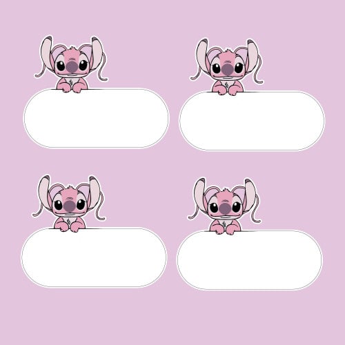 ملصقات أسم - انجيل ستيتش-