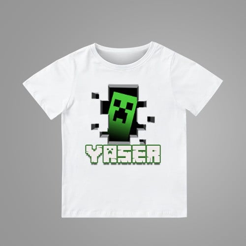 تيشيرت ماين كرافت/ Minecraft T-shirt