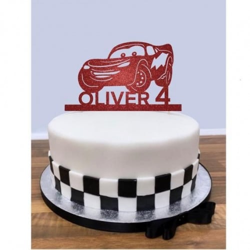 تغريسة كارز Cars Topper cake