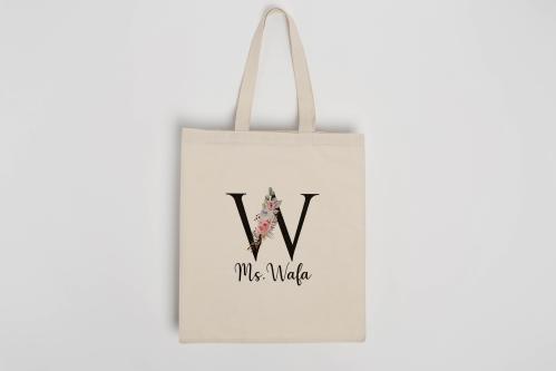 كيس قماشي بالحرف