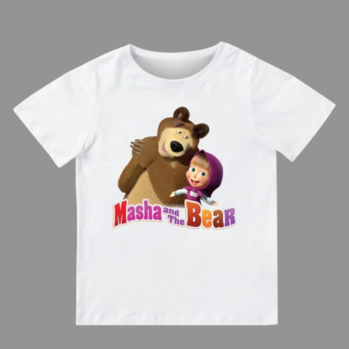 تيشيرت ماشا والدب/T-shirt Masha and the bear