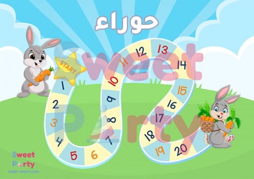 لوحة التعزيز المغناطيسية (أرنب)