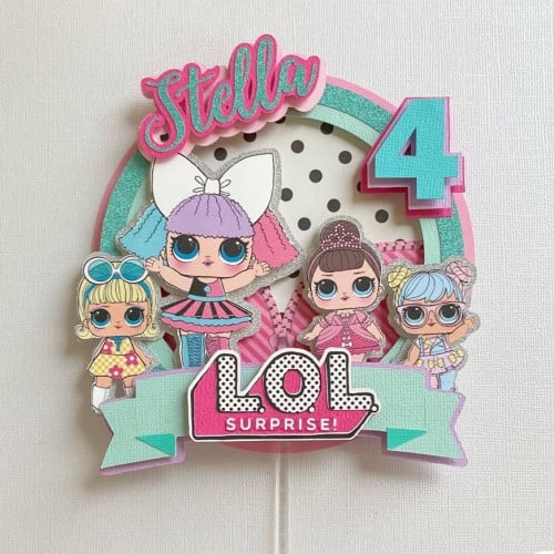 تغريسة لول LOL topper cake