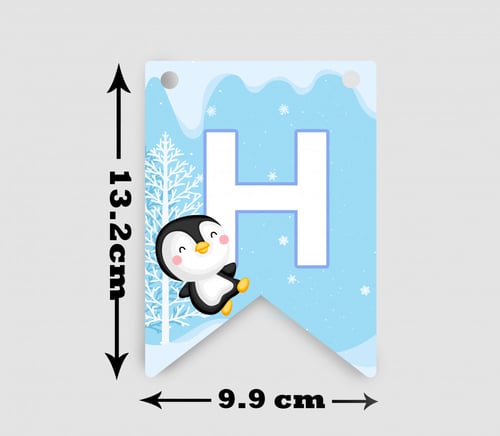 لافتة زينة Happy birthday