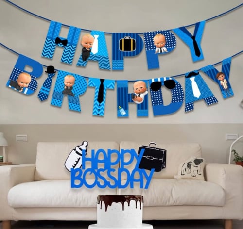 لافتة زينة بوس بيبي