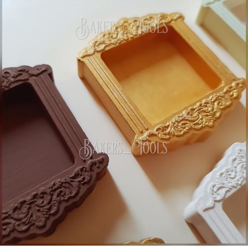 E912 برواز بزخارف انيقه مربع كيرف