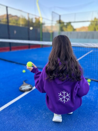 PURPLE HOODIE | SNOW