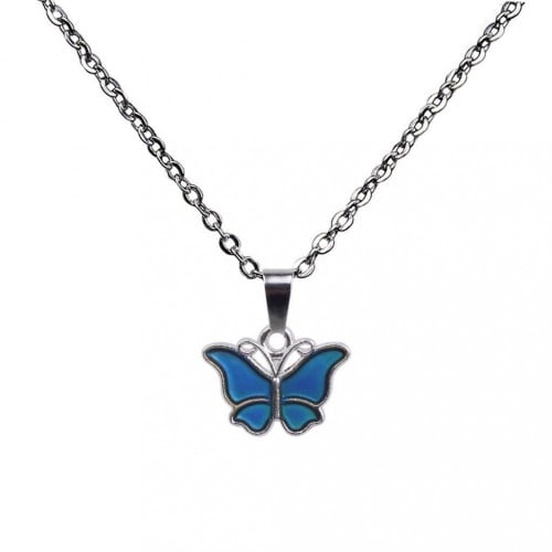 سلسال الفراشه يتغير لونه بدرجه حراره الجسم والمشاع...