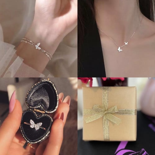 بكج الفراشة الفضي