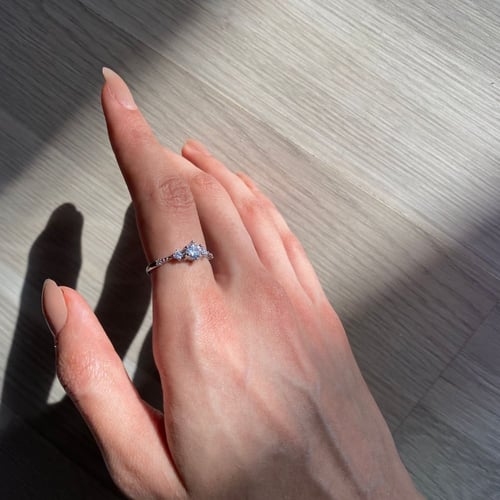 خاتم سوليتير الألماسي