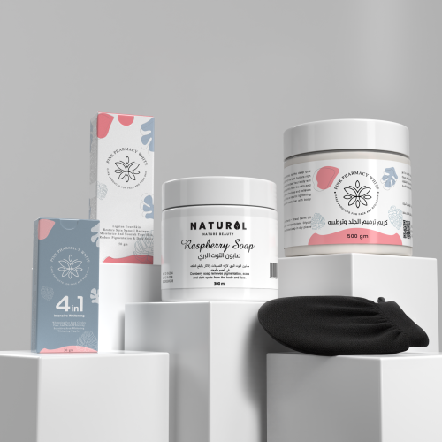 كورس التبييض المركز ( ٥ منتجات)