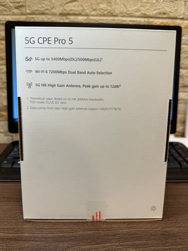 راوتر هواوي برو CPE PRO 5 H158-381 5 (يشتغل على كل...