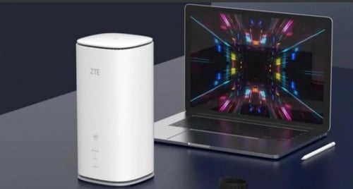 راوتر منزلي زد تي اي MC8020 5G مستخدم