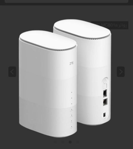 مستخدم/ رواتر ZTE MC801A1 جديد يدعم الجيل الخامس و...