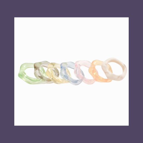 الخواتم الشفافة الشكل 3