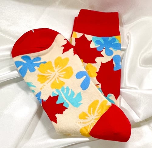 جوارب قطن طويلة